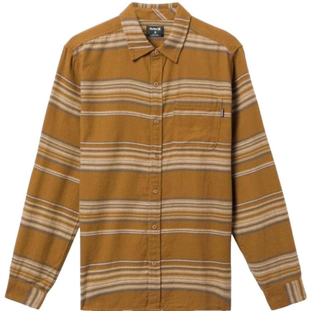 Hurley Mens Size S - Portland Organic Long Sleeve Flannel